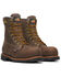 Image #1 - Thorogood Men's 8" Crazy Horse Waterproof Work Boots - Composite Toe, Brown, hi-res