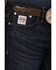 Image #2 - Cinch Men's White Label Dark Wash Relaxed Straight Rigid Denim Jeans, Indigo, hi-res