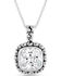 Image #1 - Montana Silversmiths Women's Silver Western Delight Crystal Necklace, Silver, hi-res