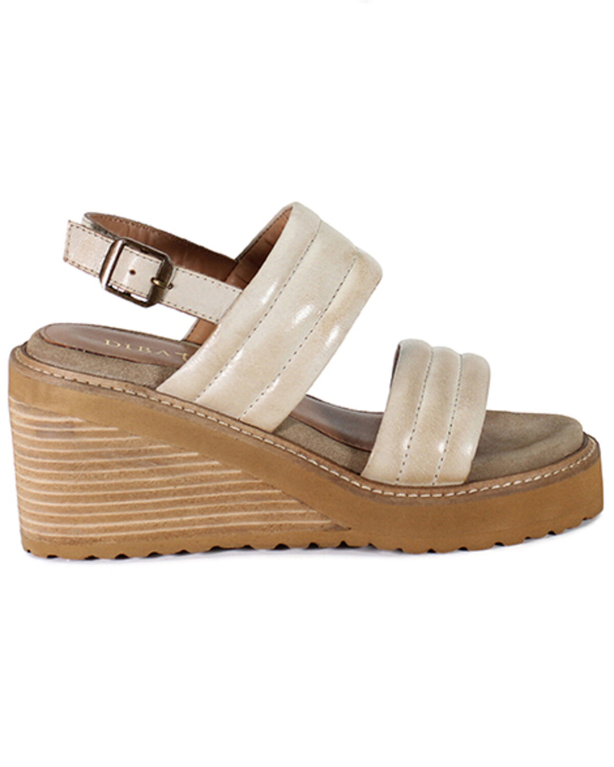 Image #2 - Diba True Women's Car Pool Ankle Strap Wedge Sandals, Beige, hi-res