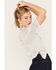 Image #4 - POL Women's Sequin Button Up Top, , hi-res