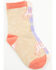 Image #3 - Shyanne Girls' Unicorn Crew Socks - 2-Pack, Cream, hi-res