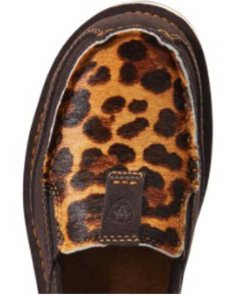 Image #4 - Ariat Women's Hair-On Leopard Print Cruiser Shoes - Moc Toe, Brown, hi-res