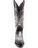 Image #4 - Ferrini Women's Masquerade Western Boots - Snip Toe, Silver, hi-res