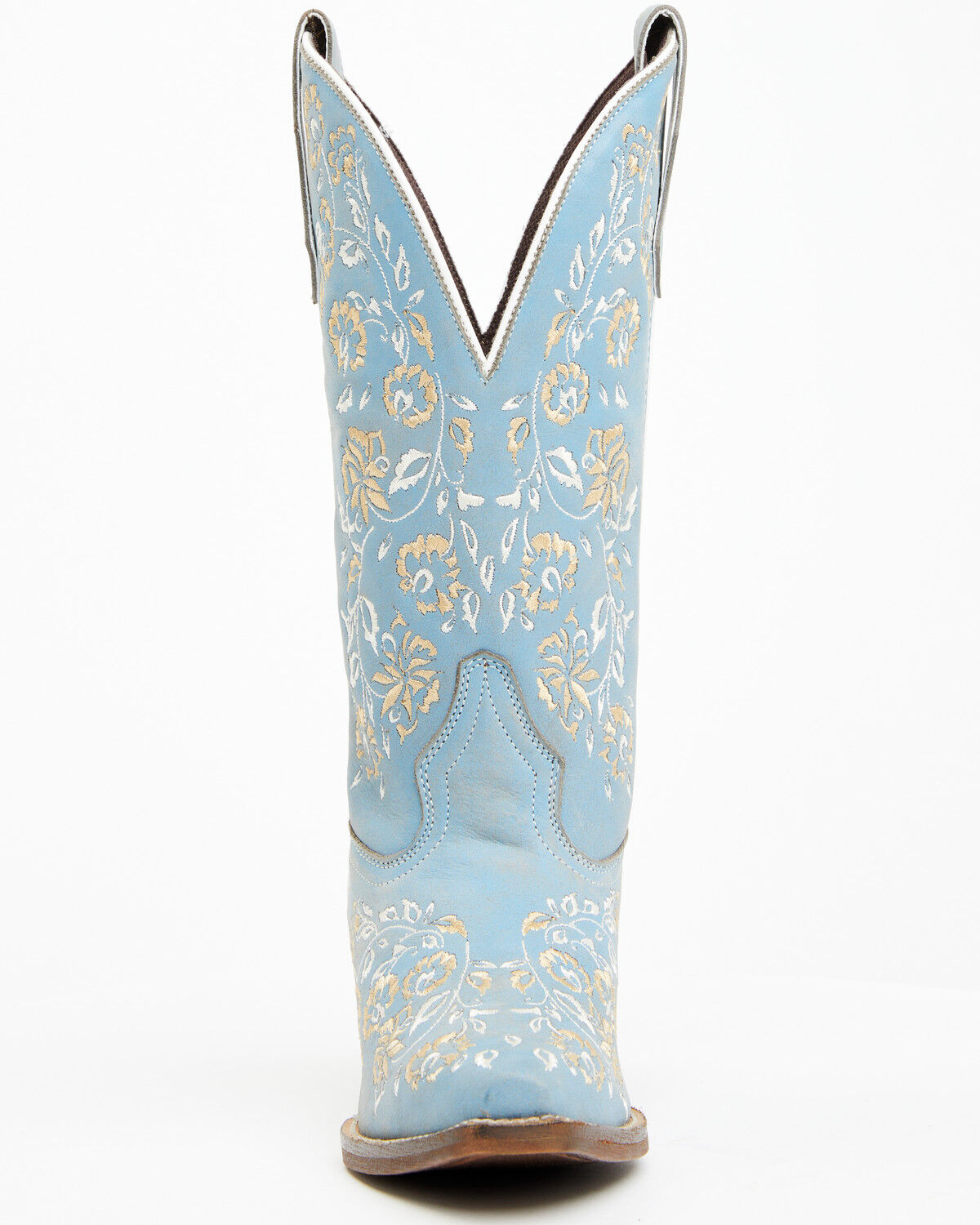 Image #4 - Laredo Women's Linley Western Boots - Snip Toe, Light Blue, hi-res