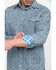 Image #4 - Rough Stock By Panhandle Men's Langunita Vintage Print Long Sleeve Western Shirt, Grey, hi-res