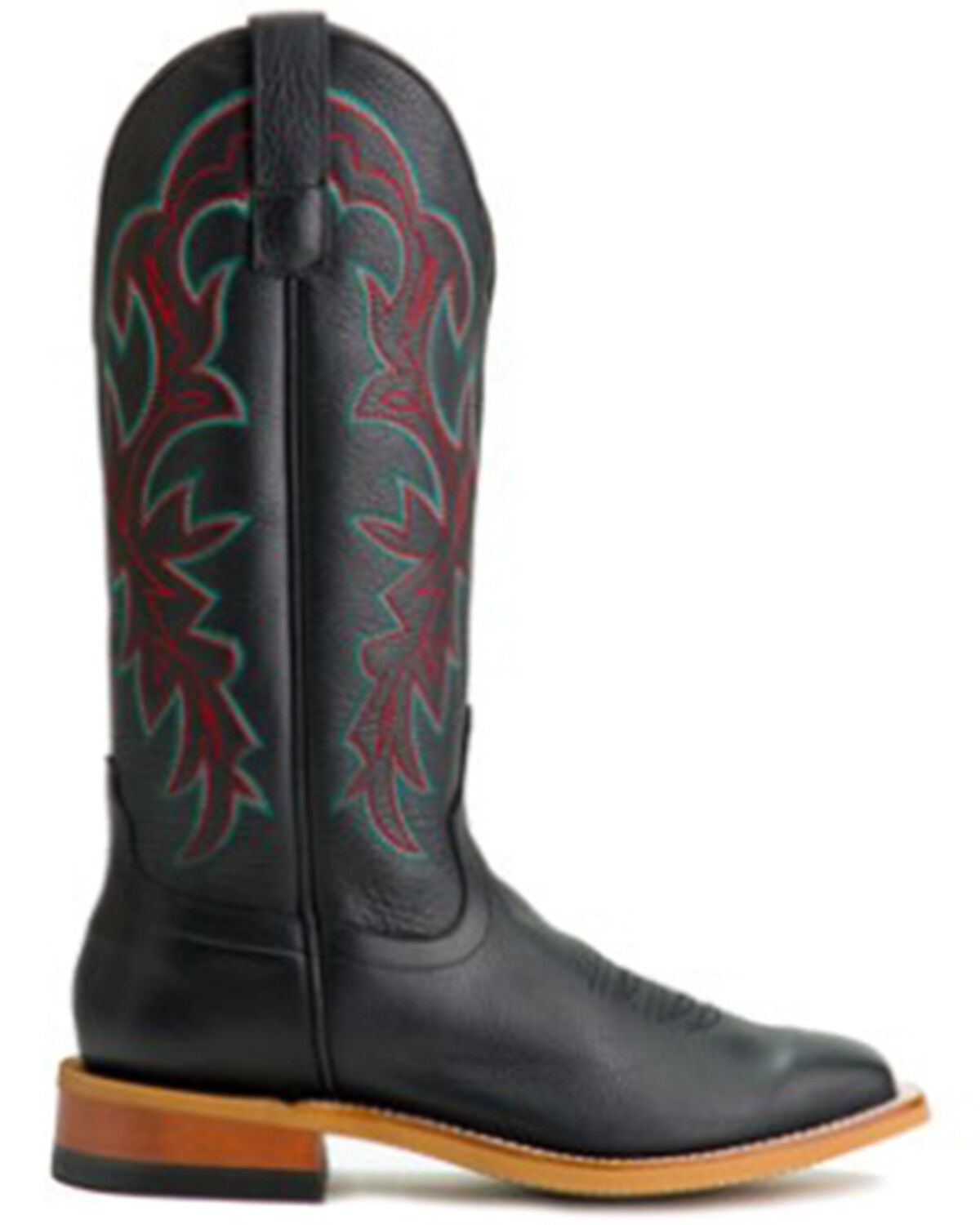 Image #2 - Macie Bean Women's Little Black Boot Western Boots - Broad Square Toe, Black, hi-res