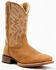 Image #1 - Justin Men's Frontier Western Boots - Broad Square Toe, Brown, hi-res
