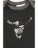 Image #5 - Cody James Infant Boys' Printed Jersey Steer Head & Camo Sleep Set, Black, hi-res