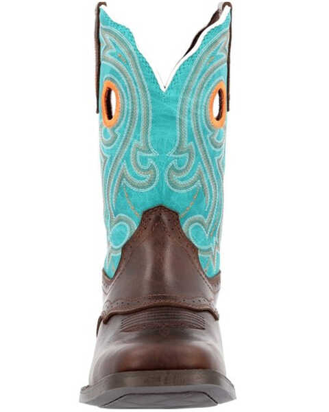 Image #4 - Durango Women's Westward Hickory Western Boots - Square Toe, Brown, hi-res