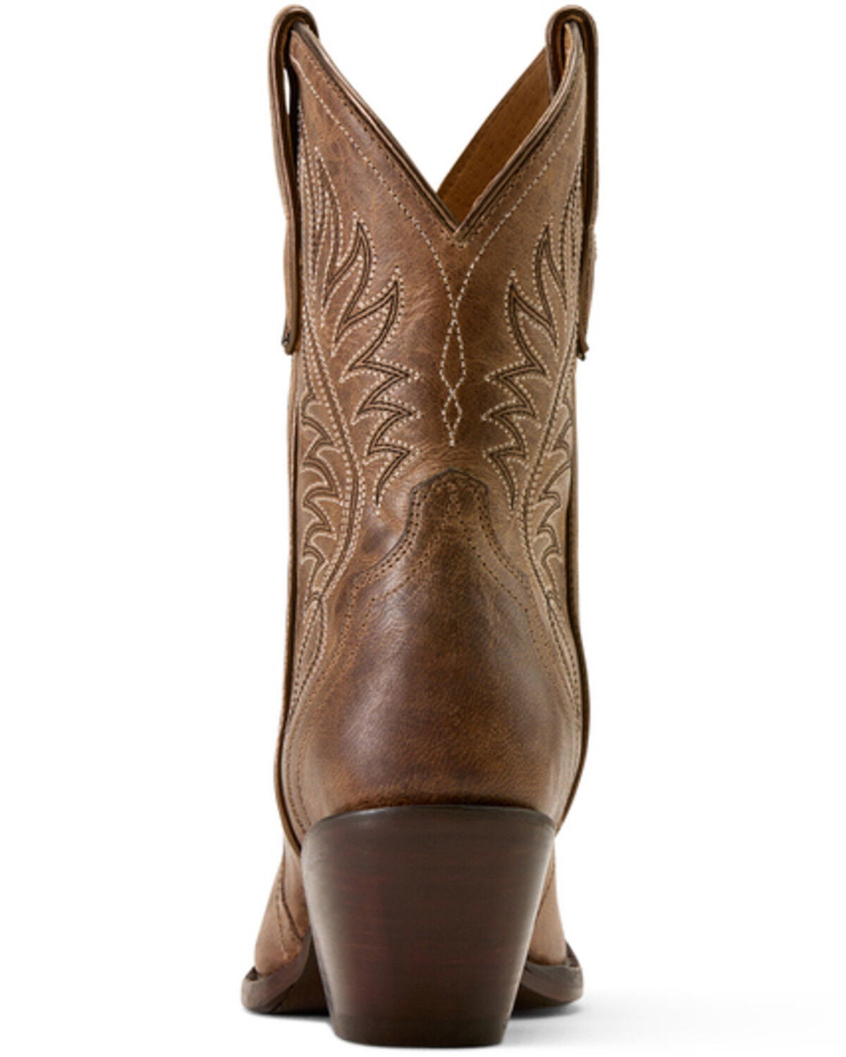 Image #3 - Ariat Women's Julietta Western Booties - Round Toe, Brown, hi-res