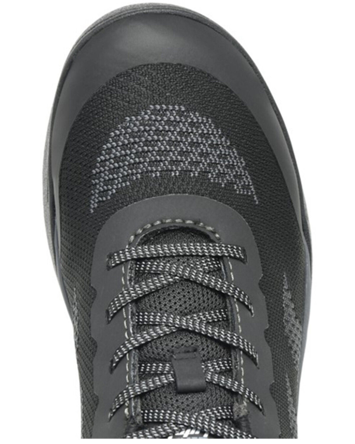 Image #6 - Carolina Men's Align Flux Athletic Low Textile Lace-Up Work Sneakers - Round Toe, Black, hi-res