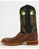 Image #3 - Justin Men's Boot Barn Exclusive Bent Rail Nash Western Boots - Broad Square Toe, Brown, hi-res