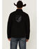 Image #1 - RANK 45® Men's Piped Softshell Jacket, Black, hi-res