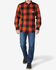 Image #1 - Carhartt Men's Hubbard Loose Fit Heavyweight Plaid Print Long Sleeve Flannel Shirt, Red, hi-res