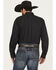 Image #4 - Cinch Men's Moose Print Long Sleeve Button-Down Western Shirt, Black, hi-res