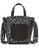 Image #2 - Wrangler Women's Leopard Print Crossbody Tote, Black, hi-res