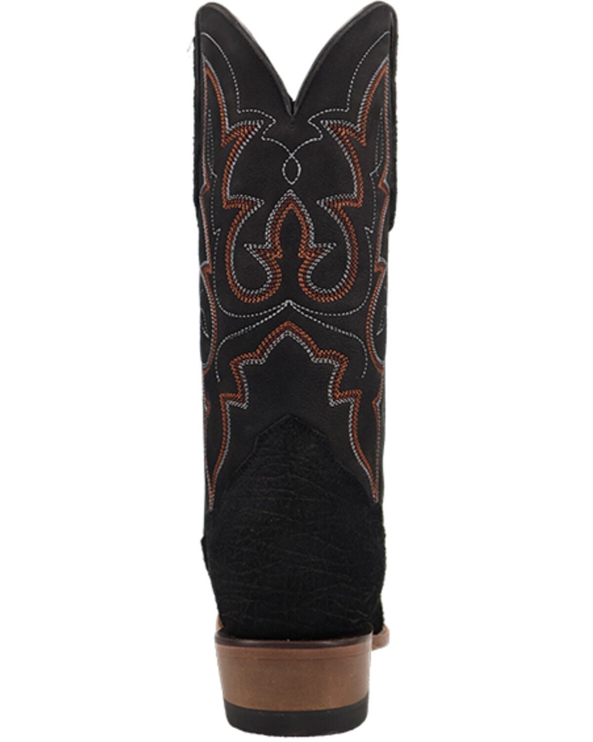 Image #5 - Dan Post Men's Ironhide Exotic Print Western Boots - Square Toe, Black, hi-res