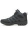 Image #3 - Merrell Men's Moab 3 Mid Tactical Waterproof Boots - Soft Toe, Black, hi-res