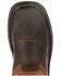 Image #6 - Rocky Boys' Ride FLX Western Boots - Square Toe, Chocolate, hi-res