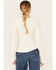 Image #4 - Free People Women's Lucky Locket Long Sleeve Graphic Tee, Ivory, hi-res