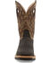 Image #4 - Twisted X Men's Lite Western Work Boots - Alloy Toe, Black, hi-res