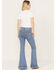 Image #3 - Driftwood Women's Farrah Medium Wash High Rise Flare Jeans, , hi-res