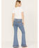 Image #3 - Driftwood Women's Farrah Medium Wash High Rise Flare Jeans, Medium Wash, hi-res