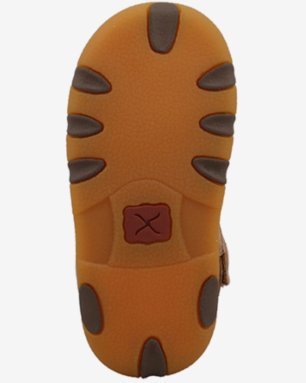 Image #7 - Twisted X Toddler Kid's Driving Moc Boots - Round Toe, Camel, hi-res