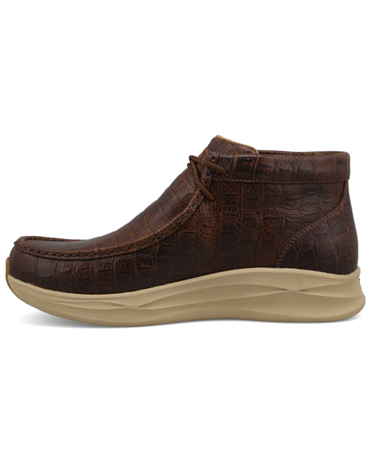 Twisted X Men's Feather X™ Caiman Print Casual Shoes - Moc Toe