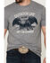 Outdoor Life Men's Defy The Elements Eagle Graphic T-Shirt , Grey, hi-res