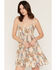 Image #2 - Shyanne Women's Leon Floral Print Mini Dress, Beige, hi-res