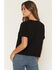 Image #4 - Coors Women's Steer Head Puff Short Sleeve Graphic Tee, Black, hi-res