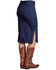 Image #2 - Stetson Women's Dark Wash Spring I Denim Midi Pencil Skirt, Dark Wash, hi-res