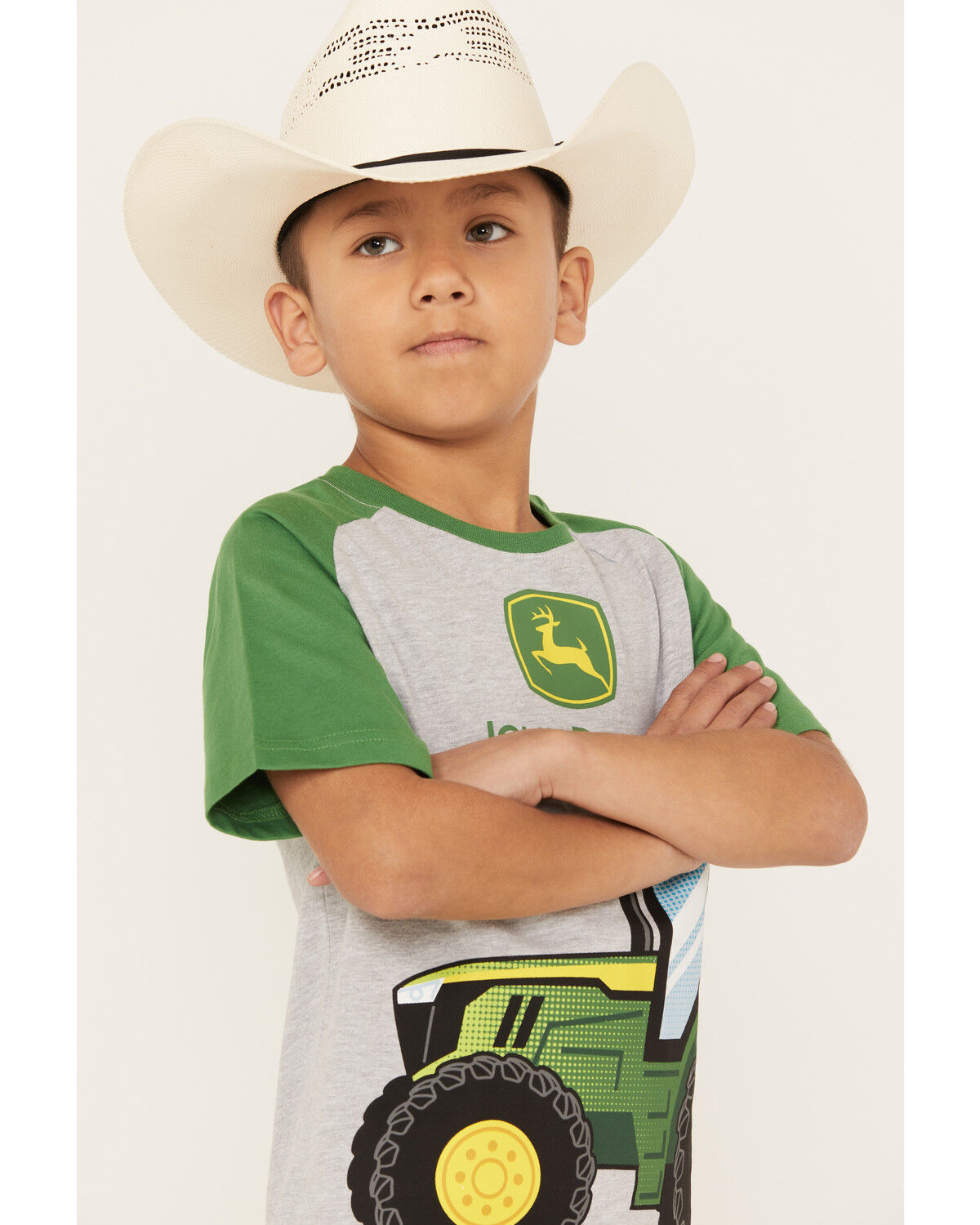 Image #2 - John Deere Boys' Tractor Graphic T-Shirt, , hi-res