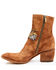 Image #3 - Marco Delli Women's Embroidered Eagle Fashion Booties - Round Toe, Cognac, hi-res
