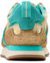 Image #3 - Ariat Women's Ranch Runner Southwestern Print Casual Shoes, Turquoise, hi-res