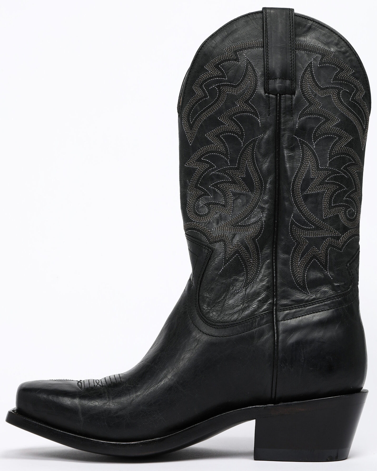 Image #3 - Moonshine Spirit Men's Mad Cat Western Boots - Square Toe, Black, hi-res