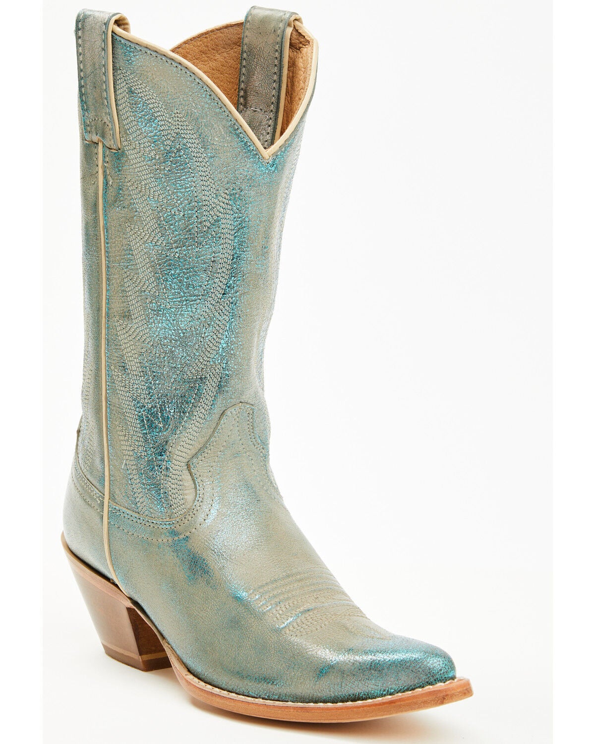Idyllwind Women's Two Step Western Boots - Round Toe, Turquoise, hi-res