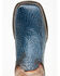 Image #6 - Cody James Men's Exotic Shark Western Boots - Broad Square Toe, Blue, hi-res