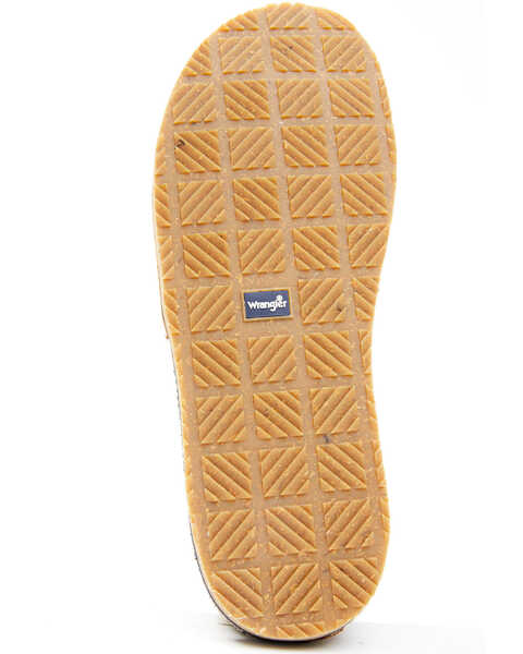 Image #7 - Wrangler Footwear Men's Slip-On Loafers - Moc Toe, Brown, hi-res