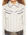 Image #3 - Ely Walker Girls' Wallpaper Floral Long Sleeve Pearl Snap Western Shirt, Off White, hi-res