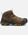 Image #2 - Keen Men's Braddock Waterproof Work Boots - Soft Toe, Brown, hi-res