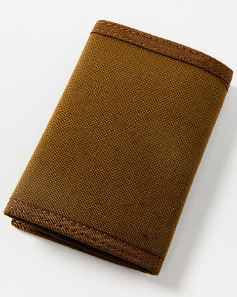 Hawx Men's Pecan Nylon Bi-Fold Wallet, Pecan, hi-res