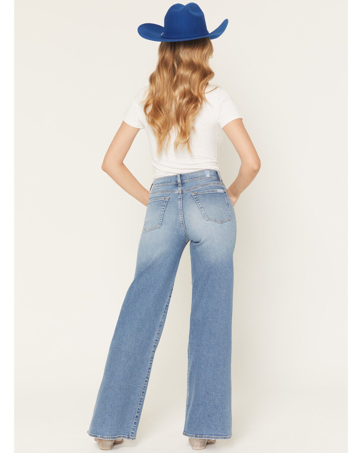 Image #3 - 7 For All Mankind Women's Love Soul Lotta Twisted Seam High Rise Stretch Trouser Jeans, Light Wash, hi-res