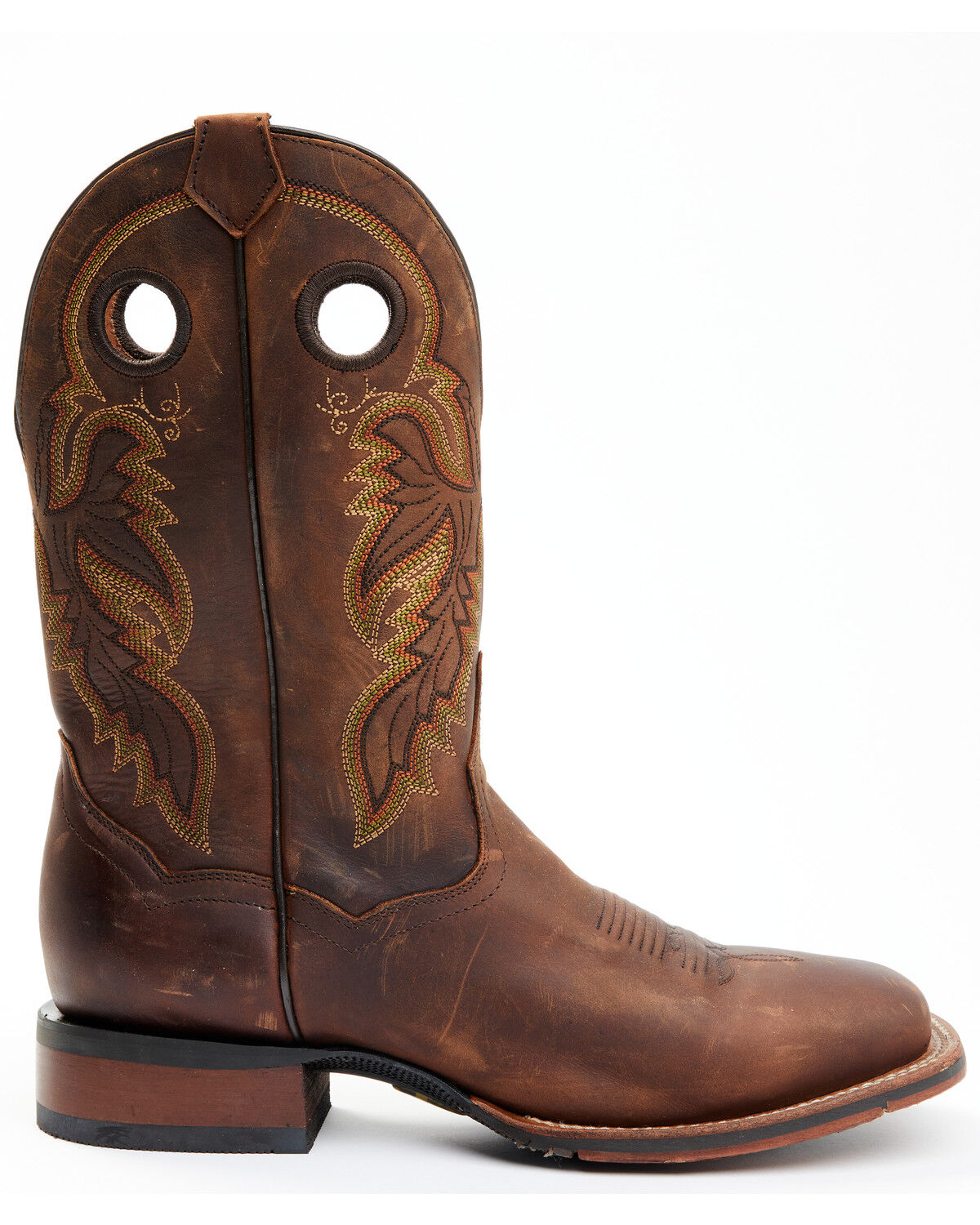 Image #2 - Dan Post Men's Leon Crazy Horse Performance Western Boot - Broad Square Toe , , hi-res