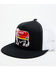 Image #1 - Lazy J Ranch Men's Sunset Cow Patch Mesh-Back Ball Cap , Black, hi-res