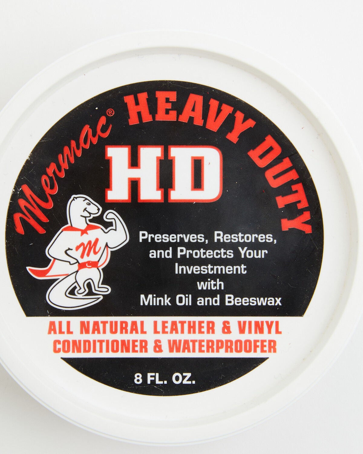 Boot Barn 8oz Mink Oil, White, hi-res