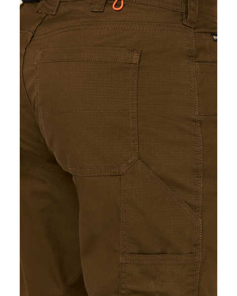 Image #4 - Hawx Men's Extreme Double Front Ripstop Work Pants , Olive, hi-res