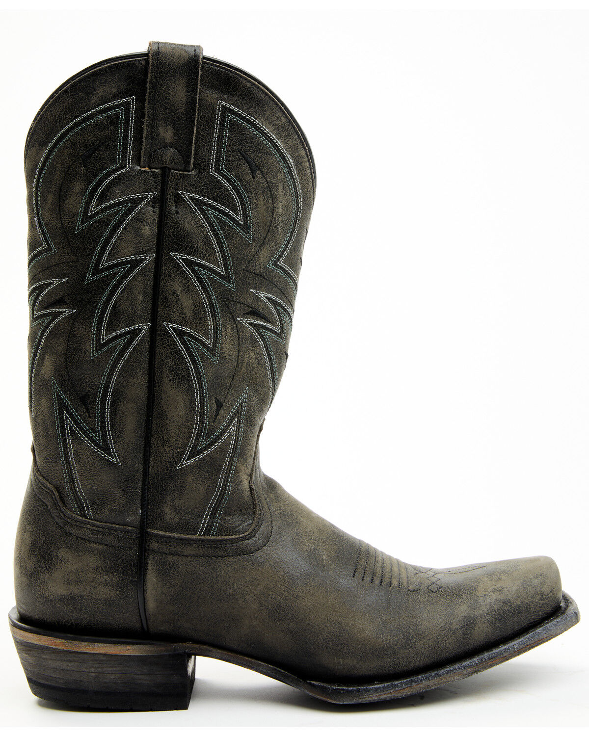 Image #2 - Moonshine Spirit Men's Kelsey Western Boots - Broad Square Toe, Black, hi-res